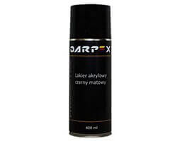 Lakier akrylowy czarny matowy PREMIUM SPRAY